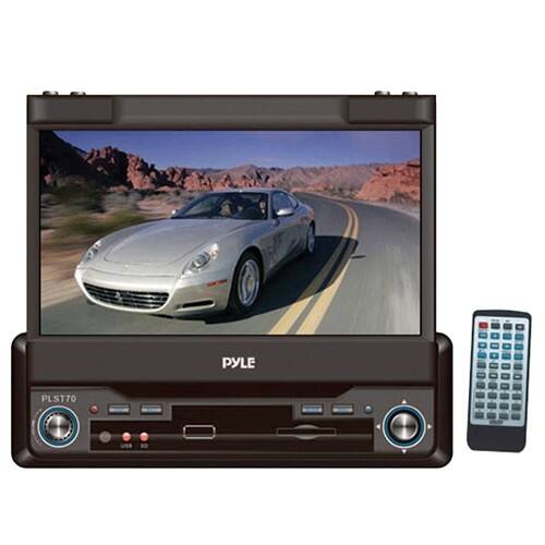 Front Standard. Pyle - Car DVD Player - 7" Touchscreen LCD - 16:9 - 240 W RMS.