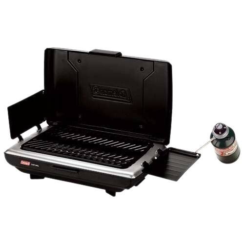 Front Standard. Coleman - PerfectFlow Gas Grill.