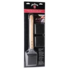 Front Large. Style Asia - Jim Beam Large Grill Brush Set.