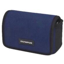 Front Large. Olympus - Carrying Case for Camera - Navy Blue.