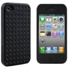 Front Large. Marware - SportGrip Core Smartphone Skin - Black.