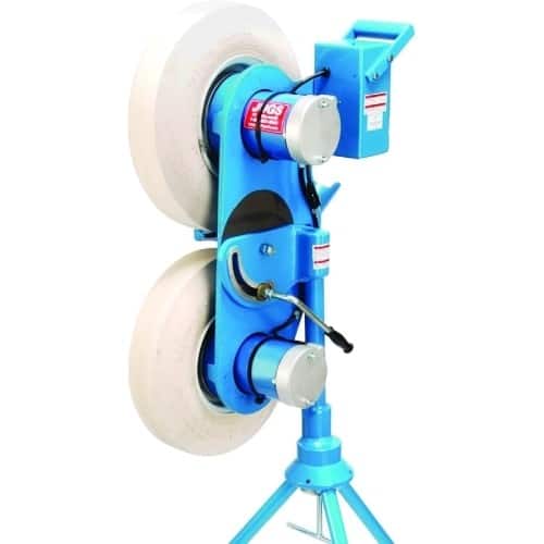 Front Standard. JUGS - 101 Baseball Pitching Machine.