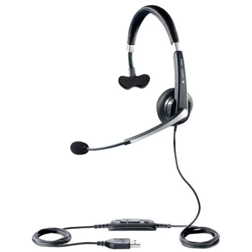 Front Standard. Logitech - BH410 Headset - Black.