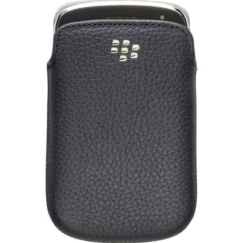 Front Standard. BlackBerry - Pouch for BlackBerry Bold 9930, 9900 - Black.