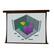 Front Large. Draper - Premier Electrol Projection Screen.