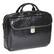 Front Standard. Siamod - Siamod Servano Ladies Leather Laptop Briefcase - Black.
