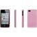 Front Standard. Griffin Technology - Elan for m Graphite iPhone4 - Soft Pink.