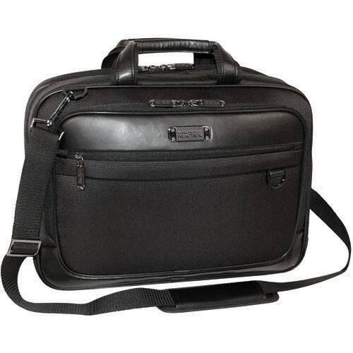 Front Standard. Kenneth Cole - Carrying Case (Portfolio) for 17" Notebook - Black.