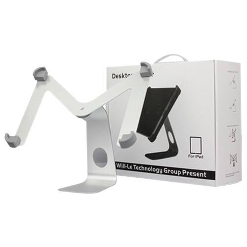 Front Standard. AGPtek - Rotating Swivel Rotatable Desktop Holder Stander Cradle Mount for Apple iPad 2nd.