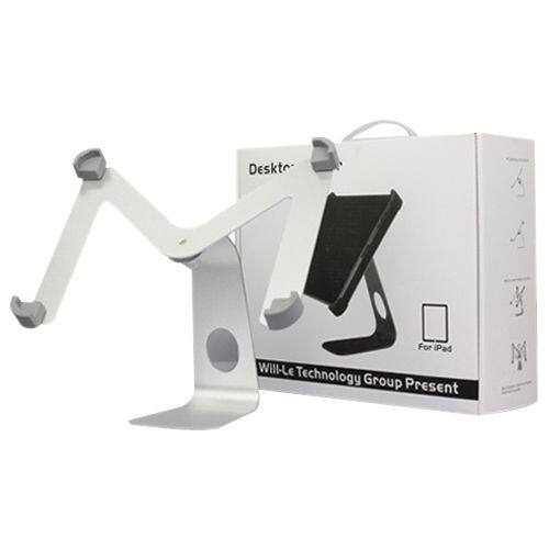 Front Standard. AGPtek - 360 Degree Rotatable Swivelling Portable Desktop Holder Stand Cradle for iPad 2.