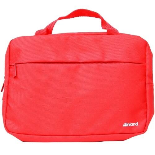 Front Standard. Inland - Carrying Case for 10.2" Netbook - Red.