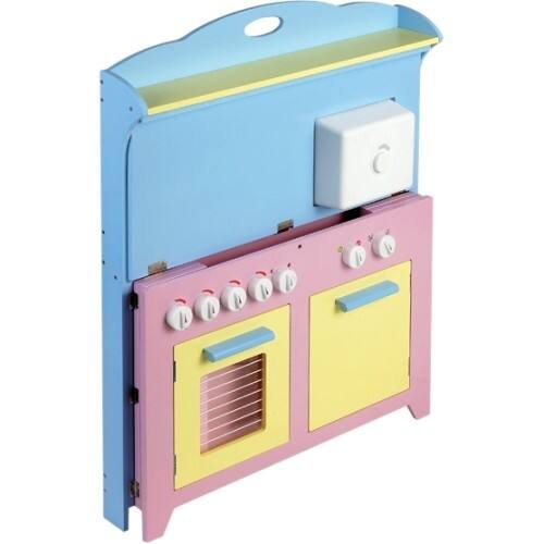 Front Standard. Guidecraft - Hideaway Playtime Kitchen.