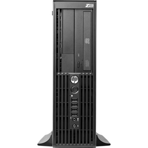 Front Standard. HP - Small Form Factor Workstation - 1 x Intel Xeon E3-1245 3.30 GHz - Jack Black.