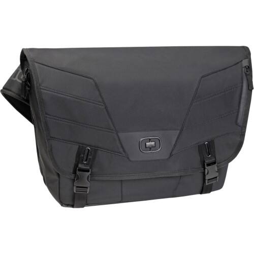 Front Standard. Ogio - PAGODA L Carrying Case (Messenger) for 17" Notebook - Black.