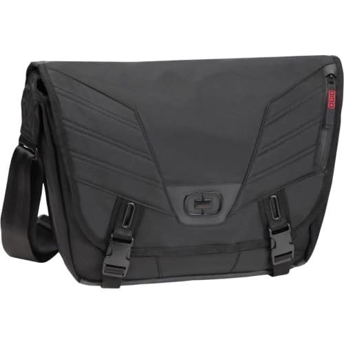 Front Standard. Ogio - PAGODA S Carrying Case (Messenger) for 13" Notebook - Black.