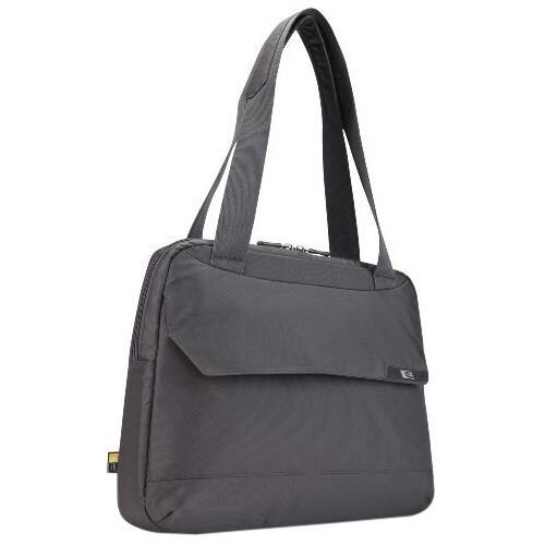 Front Standard. Case Logic - Carrying Case (Tote) for 15" Notebook, Tablet PC, iPad - Gray.