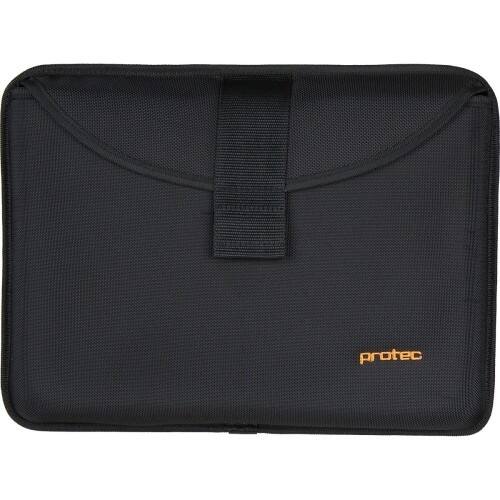 Front Standard. Protec - Carrying Case (Sleeve) for 13.3" Notebook - Black.