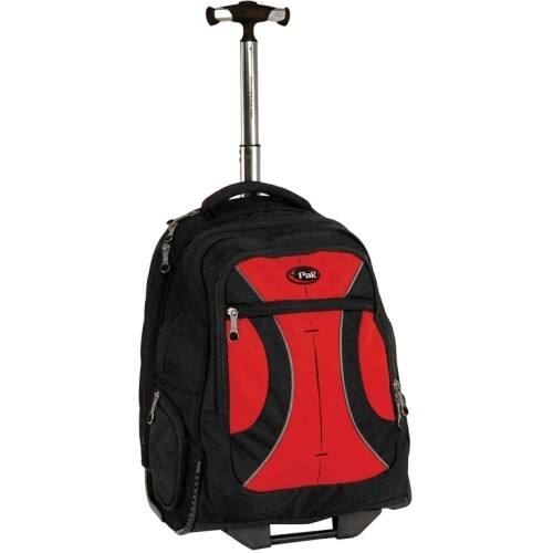 Front Standard. CalPak - Vega Carrying Case (Backpack) for 18" Notebook - Deep Red.
