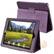Front Large. eForCity - iPad Carrying Case - Purple.