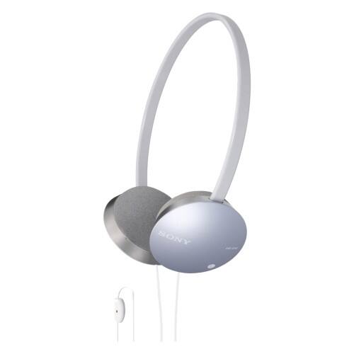 Front Standard. Sony - Headset - Blue.