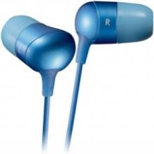 Front Large. JVC - Marshmallow HAFX35 Earphone - Blue.