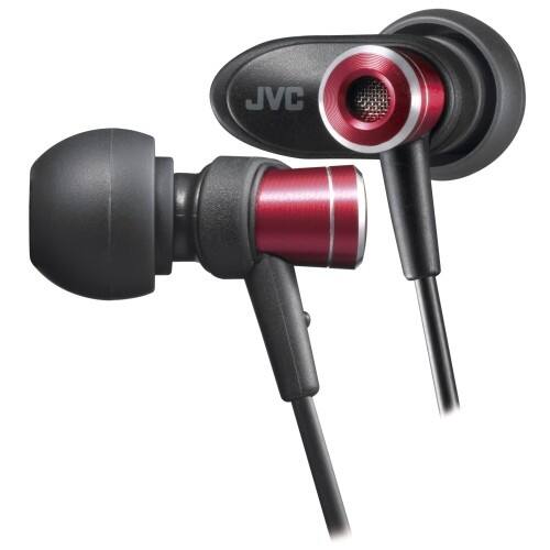 Front Standard. JVC - Earphone - Red.