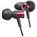Front Standard. JVC - Earphone - Red.
