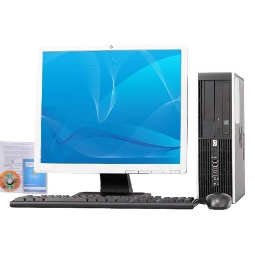 Front Standard. HP - 19" Desktop Computer - 4 GB Memory - 400 GB Hard Drive.