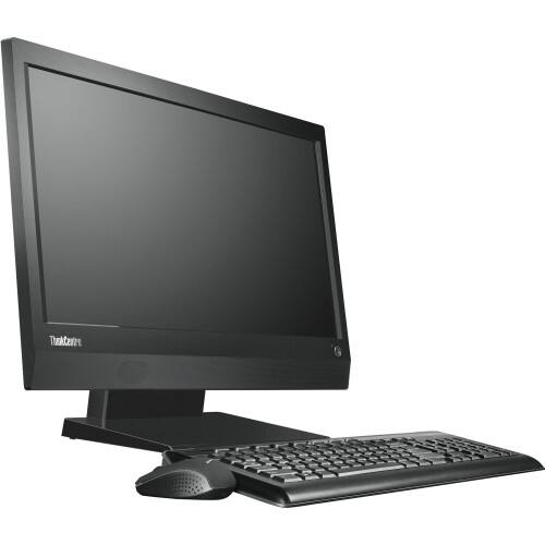 Front Standard. Lenovo - 23" ThinkCentre All-in-One Computer - 4 GB Memory - 500 GB Hard Drive - Business Black.