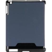 Front Large. Scosche - snapSHIELD p2 iPad Case - Dark Blue.