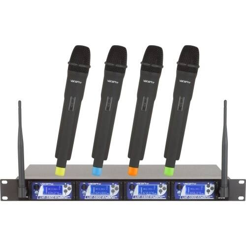 Front Standard. VocoPro - UHF PLL Wireless Mic System with Frequency Scan.