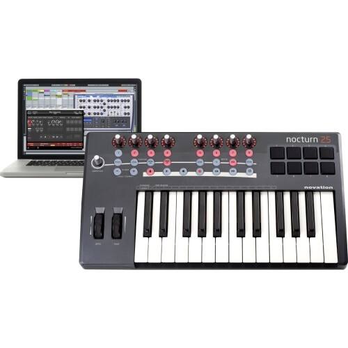 Front Standard. Novation - MIDI Keyboard.