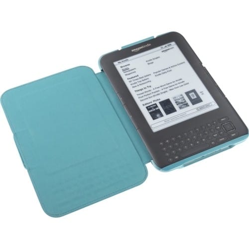 Front Standard. Speck - FitFolio Carrying Case (Folio) for Digital Text Reader - Peacock.