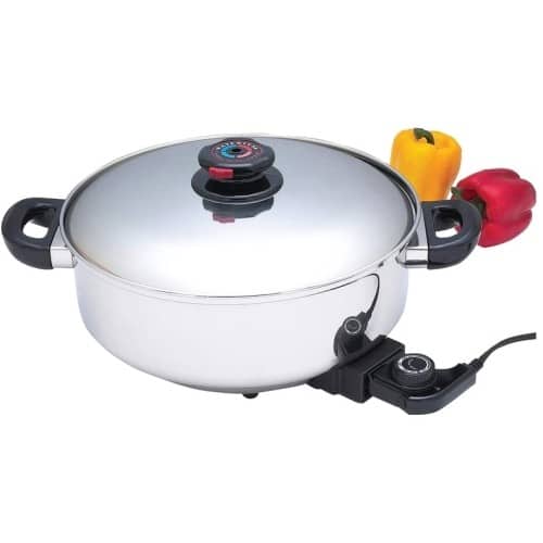 Front Standard. B&F System - 12" S.S DP Skillet/Slow Cooker.