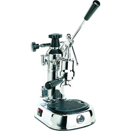 The La Pavoni Europiccola Chrome EPC-8 Espresso Machine has been a beloved choice among espresso enthusiasts for over half a century. With its lever-operated design, this timeless machine gives you complete control over the pressure and water flow when brewing your perfect shot of espresso. 