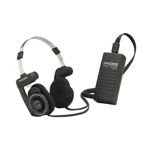 Front Standard. Koss - QZ-2000 Technology Stereo Headphone.