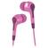 Front Large. iLuv - Cafe Nites Earphone - Pink.