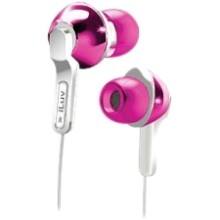 Front Large. iLuv - City Lights Earphone - Pink.