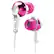 Front Large. iLuv - City Lights Earphone - Pink.