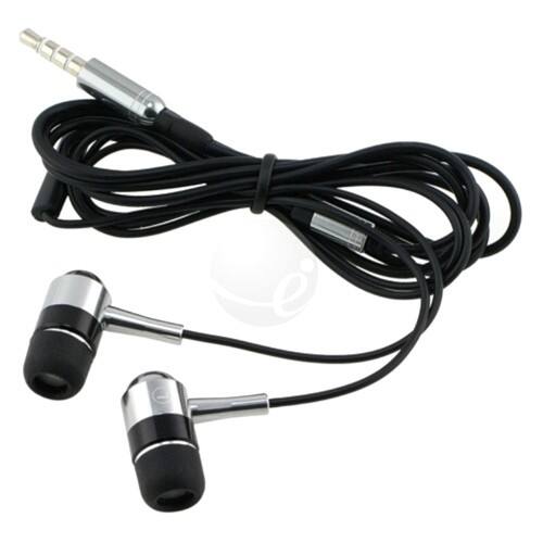 Front Standard. eForCity - Earset - Black, Silver.