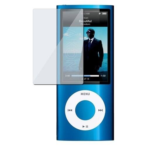 Front Standard. Fosmon - Crystal Screen Protector Premium Quality for Apple iPod nano 5th Gen.