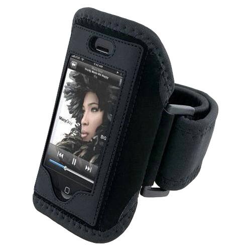 Front Standard. Fosmon - Protective Carrying Case With Armband for Apple iPod touch - Silver.