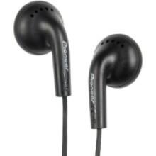 Front Large. Pioneer - Earphone - Black.