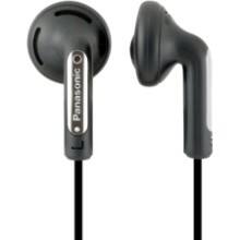 Front Large. Panasonic - In-ear Leader Headphones - Black.