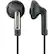 Front Large. Panasonic - In-ear Leader Headphones - Black.