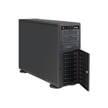 Front Large. Super Micro - SuperWorkstation Barebone System - 4U Tower - Intel 5520 Chipset - Socket B LGA-1366.