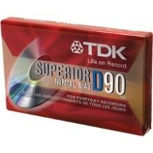 Front Large. TDK Life on Record - D Superio Cassette.