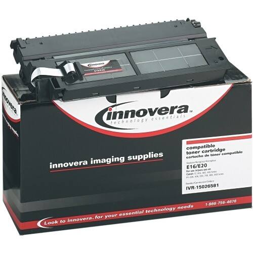 Front Standard. Innovera - Toner Cartridge - Replacement for Canon (1492A002AA) - Black.