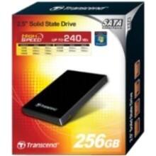 Front Large. Transcend - 256 GB 2.5" Internal Solid State Drive.