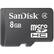 Front Standard. SanDisk - SDSDQM-008G-B35 8 GB MicroSD High Capacity (microSDHC) - 1 Card.